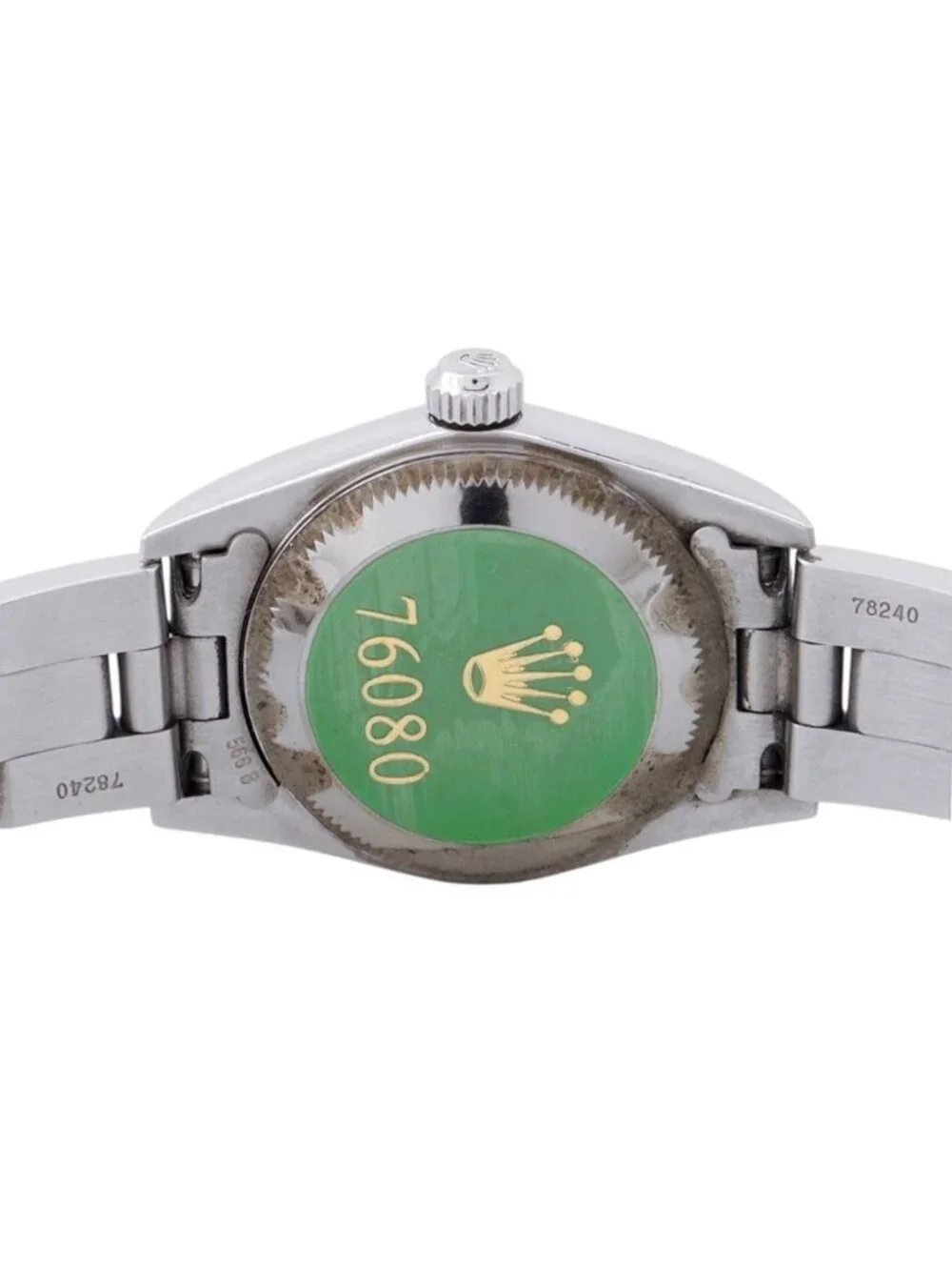 Rolex Oyster Perpetual 24 P Number Watch Blue Dial